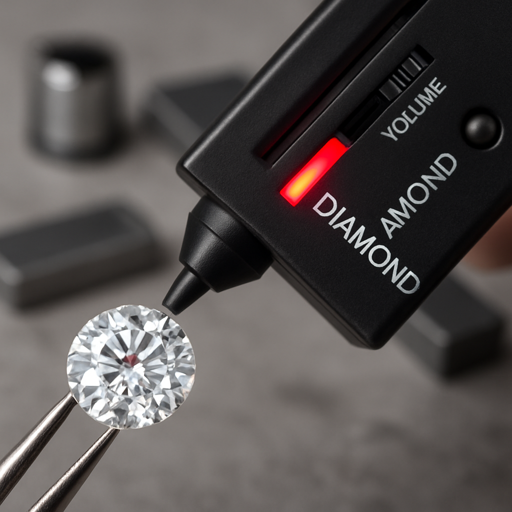 how to tell if a diamond is real